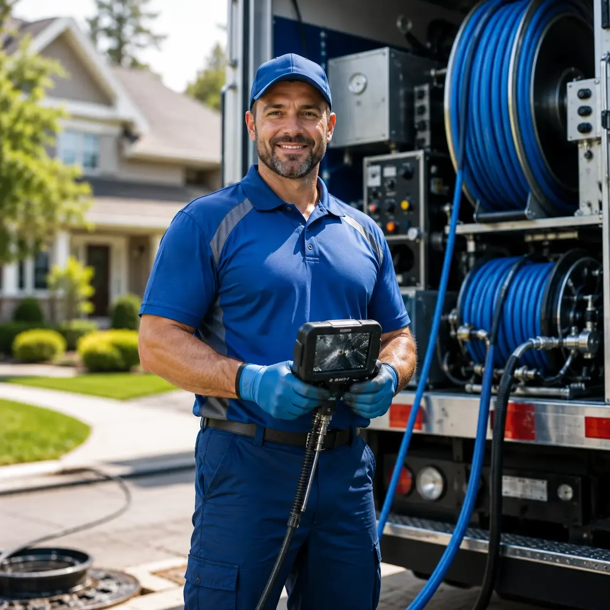 Local outdoor drain cleaning specialists in Cameron, WV